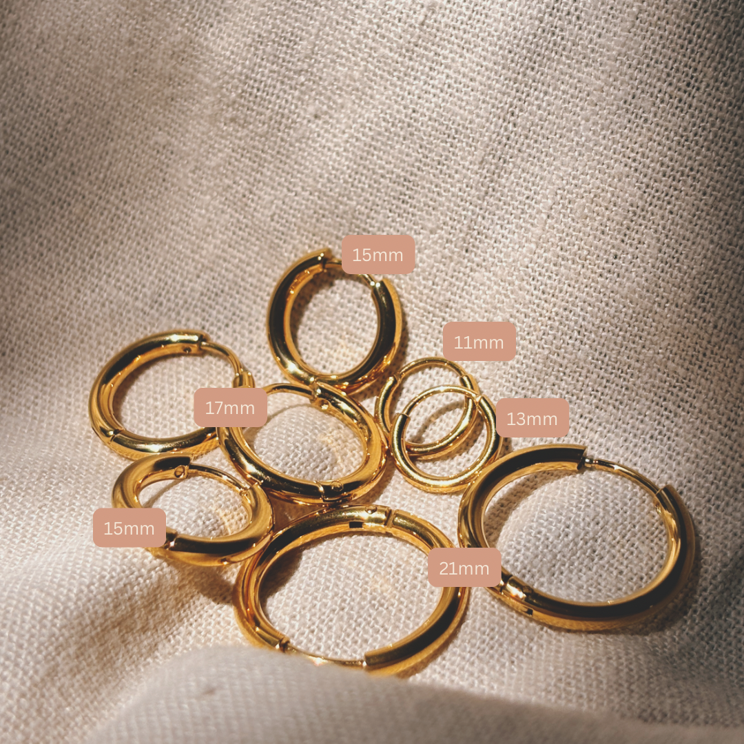 RINA Ohrring 21mm | Earring Gold