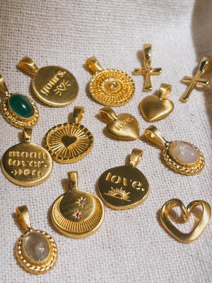 MILYA Labradorit Halskette | Necklace Gold