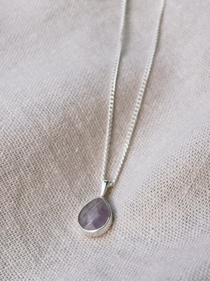 YUNA Amethyst Halskette | Necklace Silver
