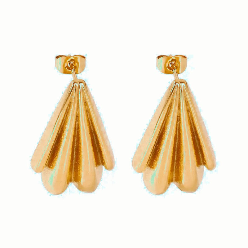 SITI Leaf Ohrring | Earring Gold