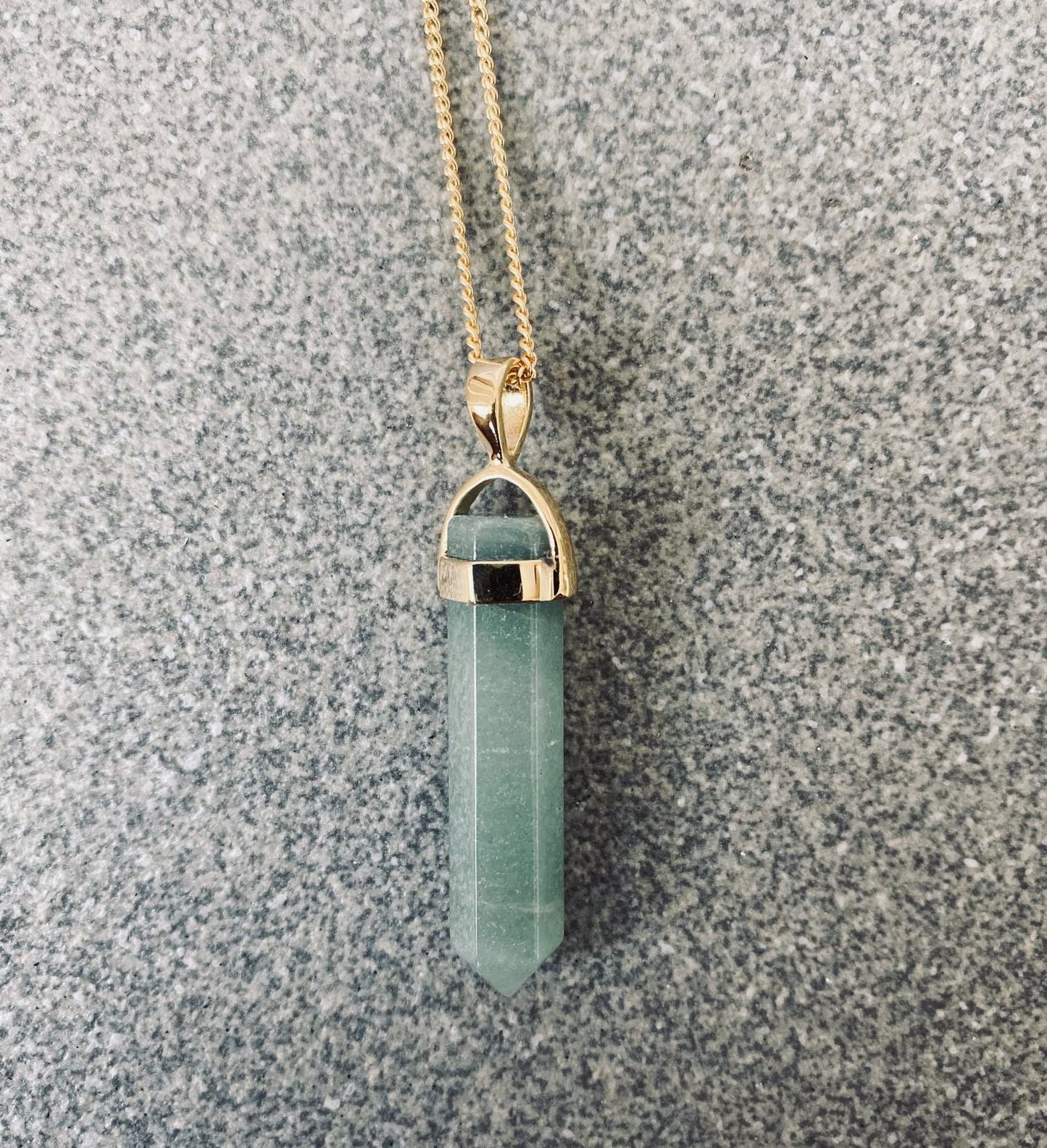 BELLE Aventurin Halskette | Necklace Gold - The Santai Collection