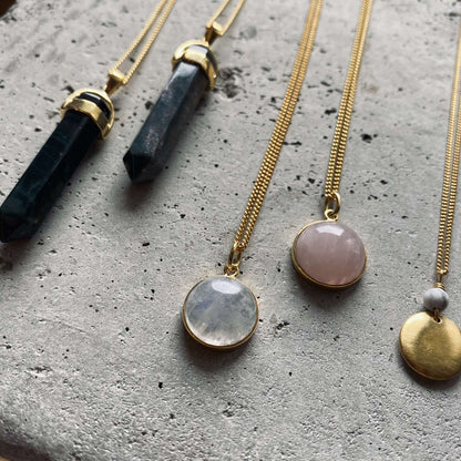 BELLE Heliotrop Halskette | Necklace Gold - The Santai Collection