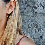 DANI matt Ohrring | Earring Gold - The Santai Collection