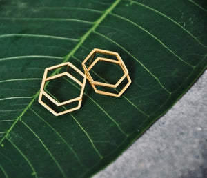 DANI vergoldet Ohrring | Earring Gold - The Santai Collection