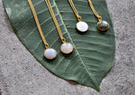 HANA Mondstein Halskette | Necklace Gold - The Santai Collection