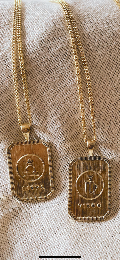 ZODIAC. Collection   VIRGO | JUNGFRAU Halskette | Necklace Gold | Sternzeichen Kette