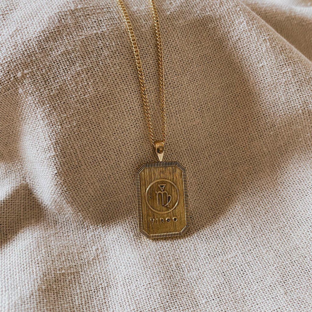ZODIAC. Collection   VIRGO | JUNGFRAU Halskette | Necklace Gold | Sternzeichen Kette