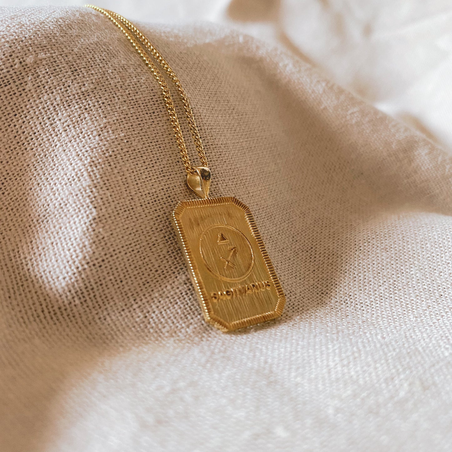 ZODIAC. Collection SAGITTARIUS | SCHÜTZE Halskette | Necklace Gold | Sternzeichen Kette
