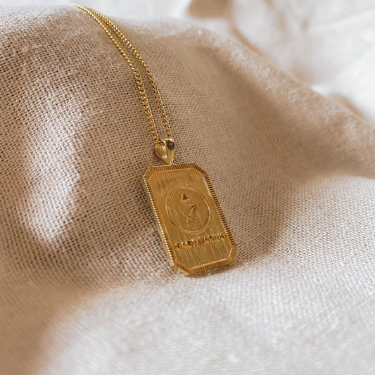ZODIAC. Collection SAGITTARIUS | SCHÜTZE Halskette | Necklace Gold | Sternzeichen Kette