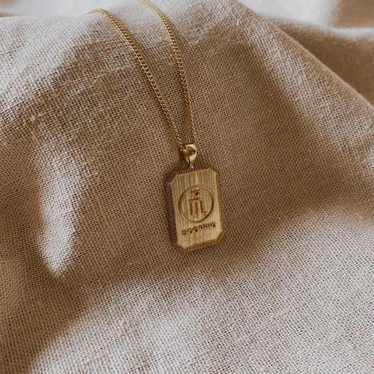 ZODIAC. Collection SCORPIO | SKORPION Halskette | Necklace Gold | Sternzeichen Kette