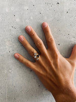 DEWI shiny Mondstein Ring Gold