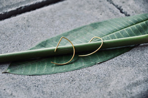 LIN Ohrring | Earring Gold - The Santai Collection