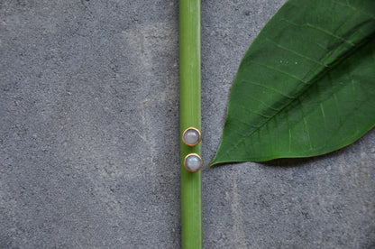 MILA Mondstein Ohrring | Earring Gold - The Santai Collection