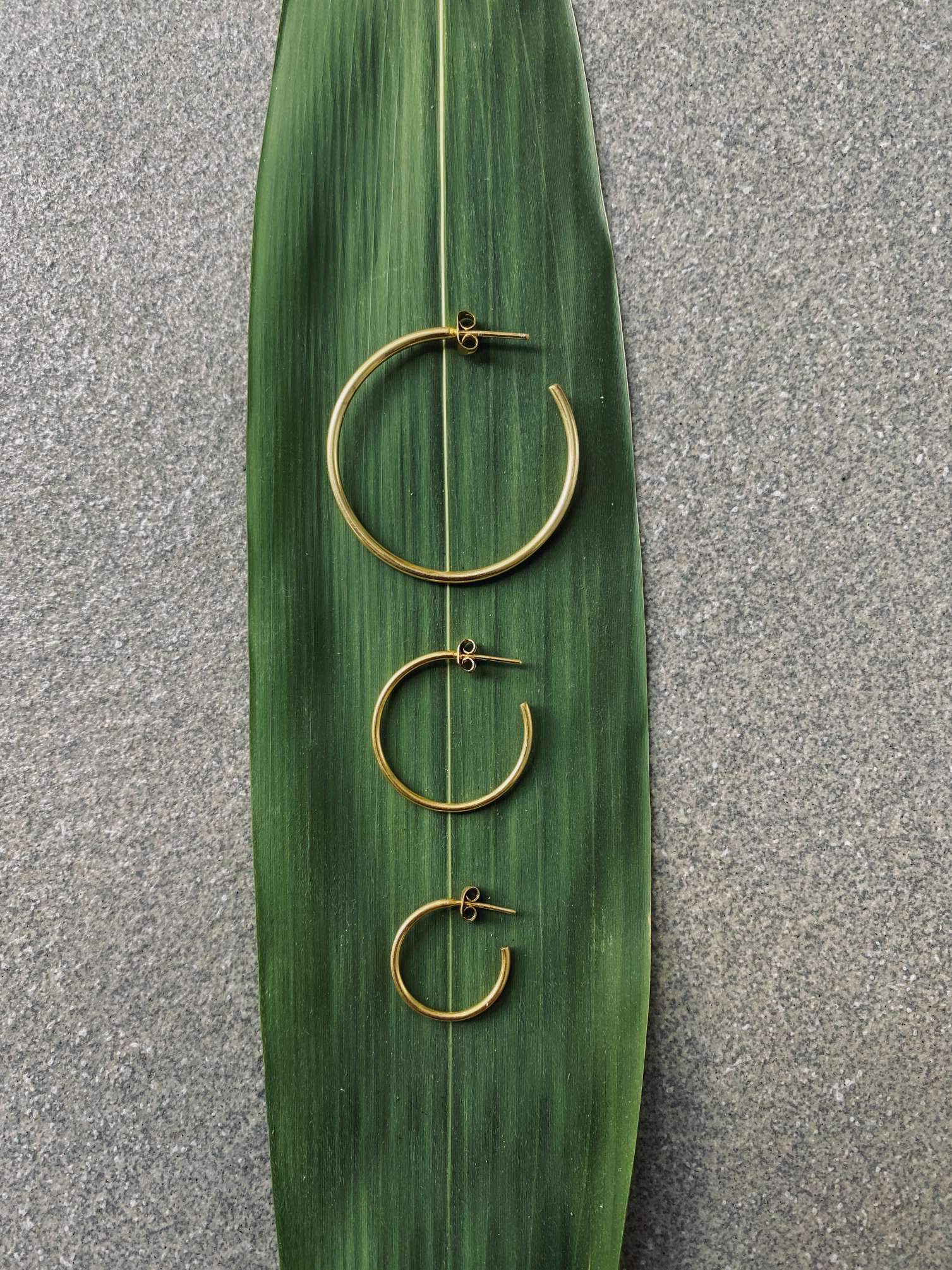 NARA big Ohrring | Earring Gold - The Santai Collection