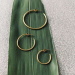 NARA big Ohrring | Earring Gold - The Santai Collection