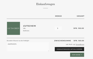 GUTSCHEIN | GIFT CARD