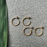 YULI small Ohrring | Earring Gold - The Santai Collection