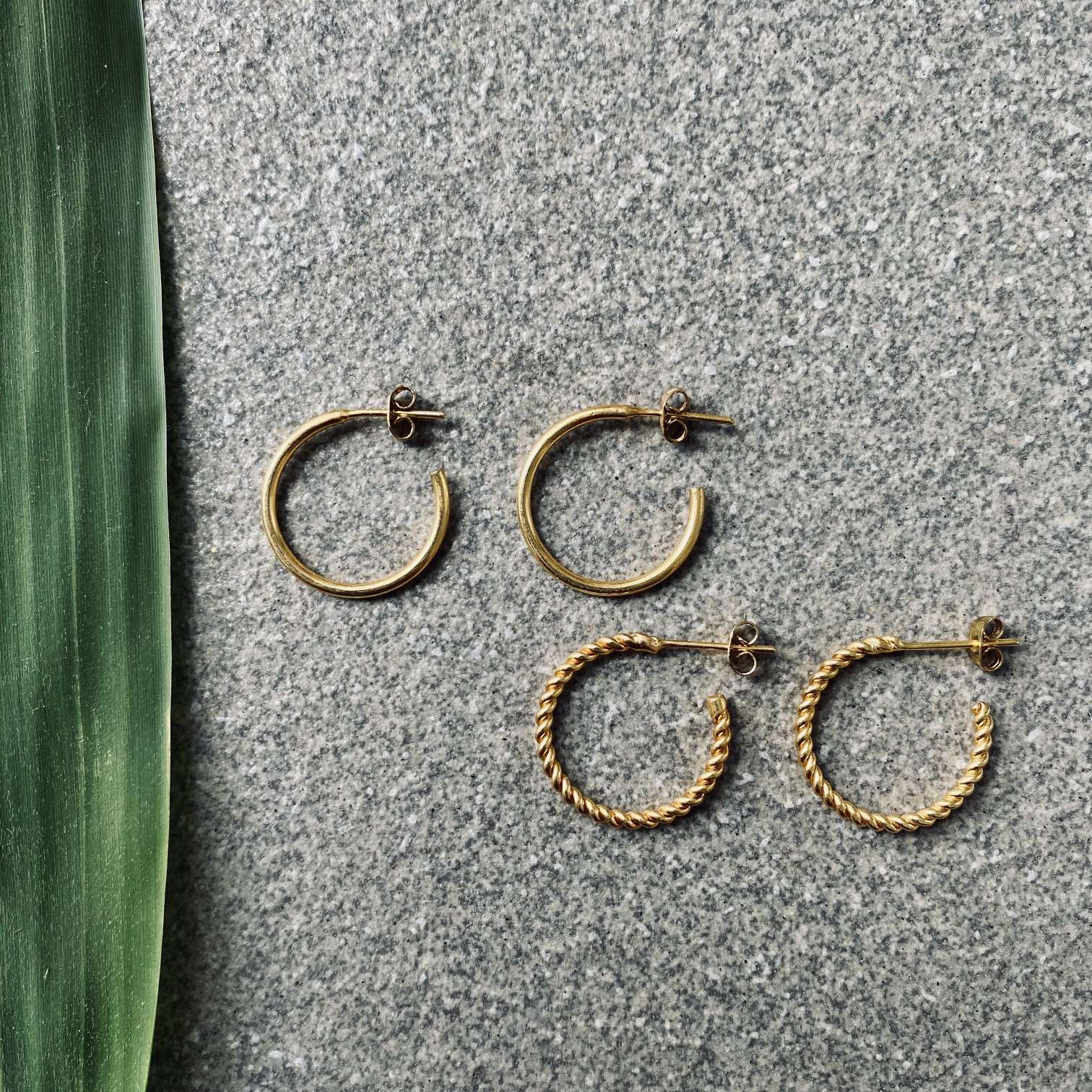 NARA small Ohrring | Earring Gold - The Santai Collection