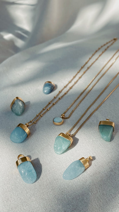 MENTARI AVENTURIN Halskette | Necklace Gold my