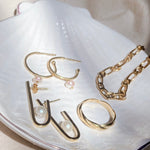 ORLIN Ohrring Perle | Earring Pearl Gold