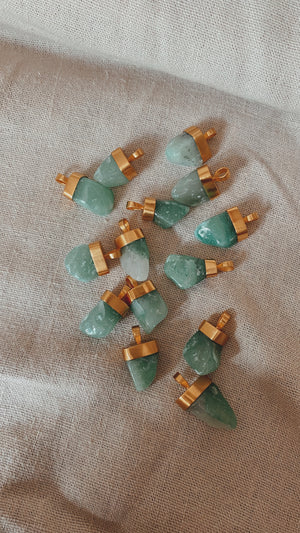 MENTARI AVENTURIN Halskette | Necklace Gold