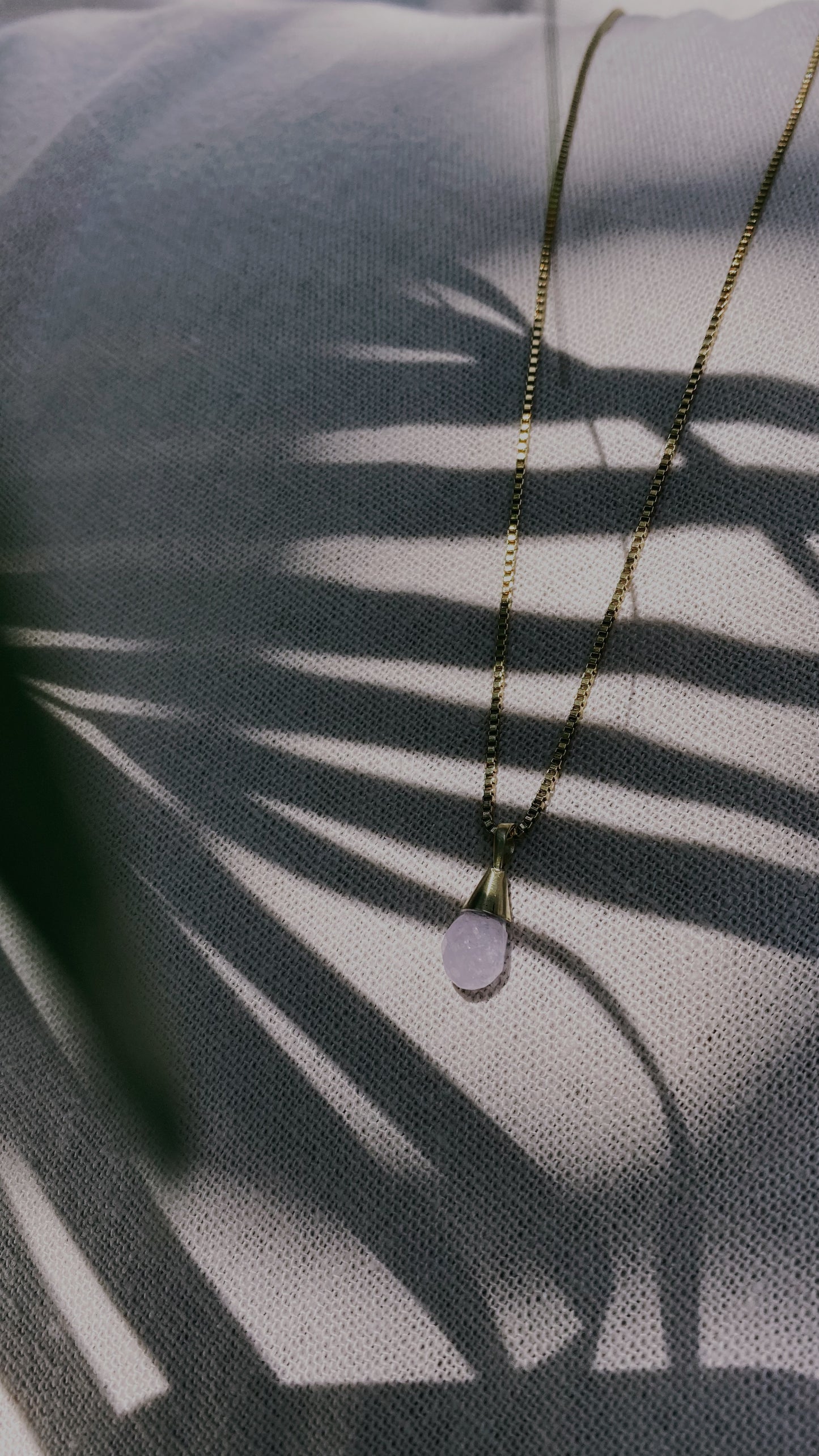 AMI AMETHYST Halskette | Necklace Gold