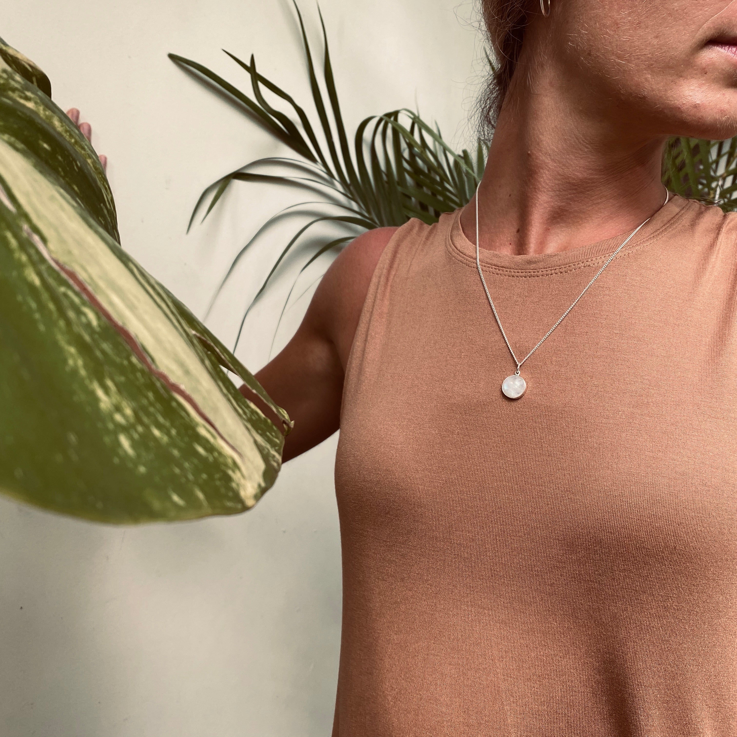 HANA MONDSTEIN Halskette | Necklace Silver