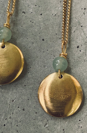 ANAM AVENTURIN Halskette | Necklace Gold