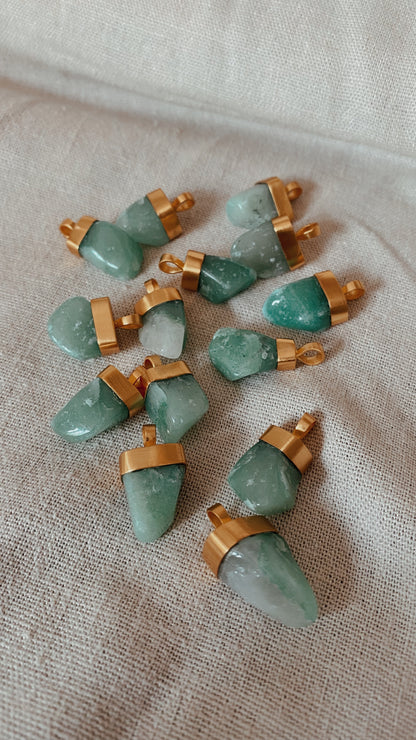 MENTARI AVENTURIN Halskette | Necklace Gold my