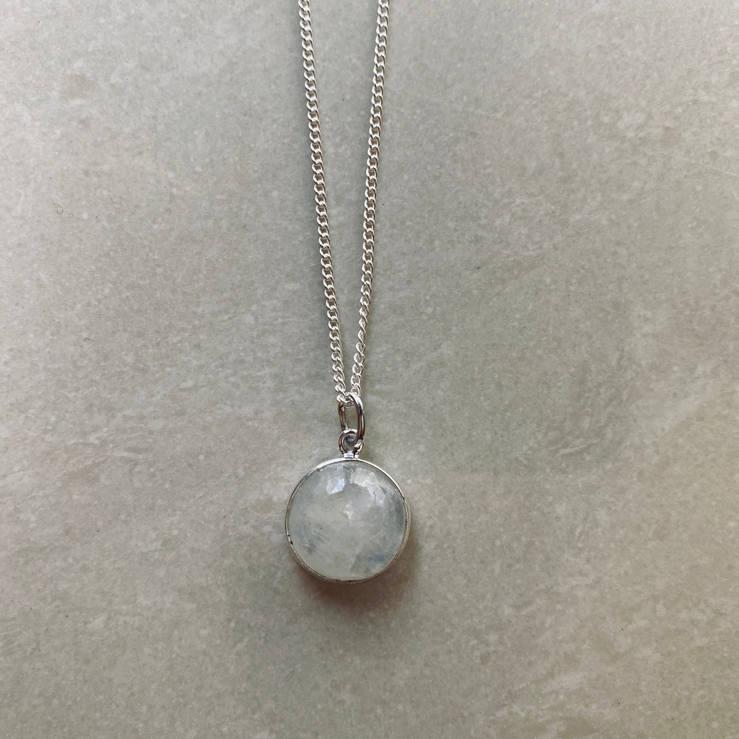 HANA Mondstein Halskette | Necklace Silver