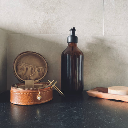 JEWELRY BOX | Lederimitat (veganes Leder) und Samt