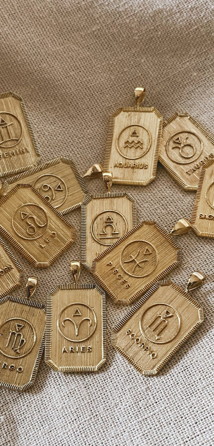 ZODIAC. Collection   VIRGO | JUNGFRAU Halskette | Necklace Gold | Sternzeichen Kette