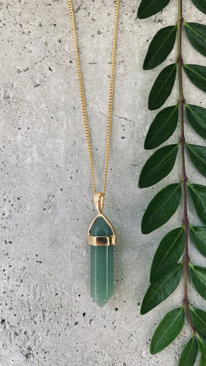 BELLE AVENTURIN Halskette | Necklace Gold