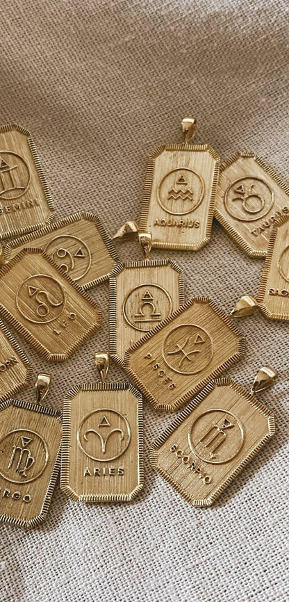 ZODIAC. Collection TAURUS | STIER Halskette | Necklace Gold | Sternzeichen Kette