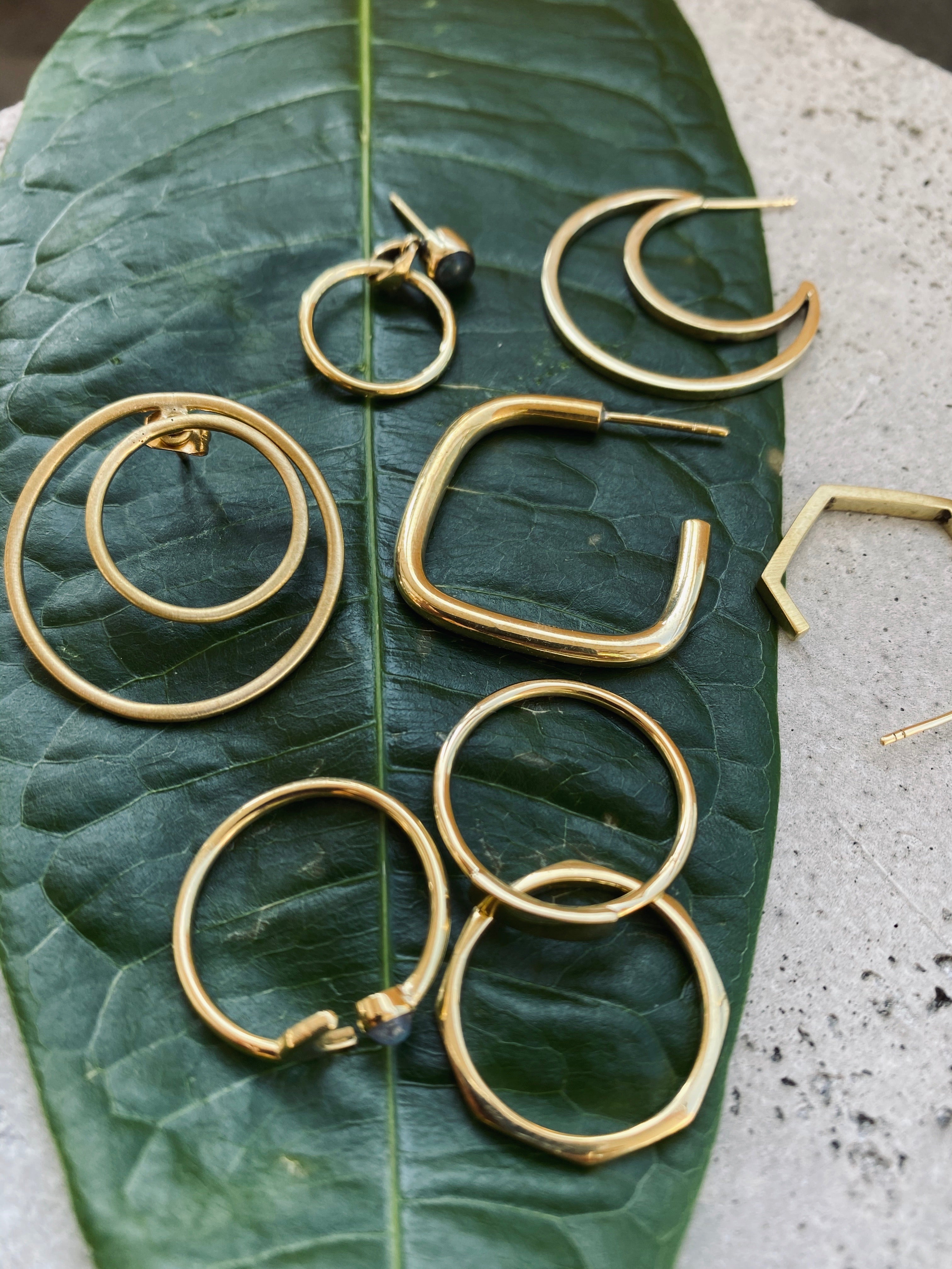 LANA Ohrring | Earring Gold - The Santai Collection