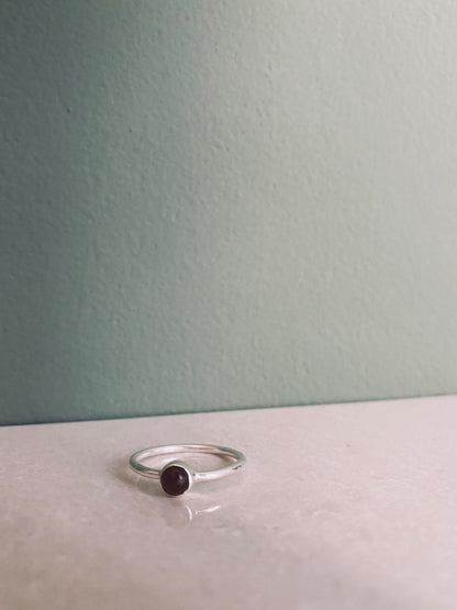 ITA TIGER EYE Ring Silver