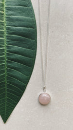 HANA ROSENQUARZ Halskette | Necklace Silver