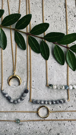 SEA YOU MOON Halskette | Necklace Gold