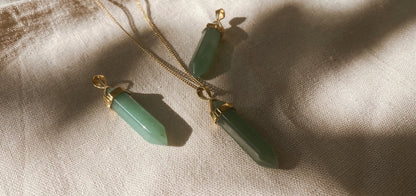 BELLE AVENTURIN Halskette | Necklace Gold