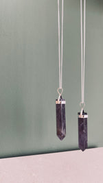 BELLE AMETHYST Halskette | Necklace Silver