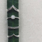 DEWI ROSEQUARZ Ring Silver
