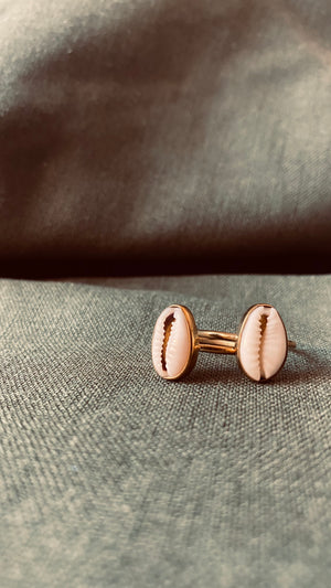 SARI SHELL Ring Gold