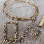 RATIH Choker Halskette | Necklace Gold