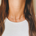 BALL CHAIN CHOKER 40cm Stainless Steel Halskette | Necklace Gold