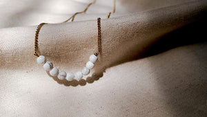MARWATI MAGNESIT Halskette | Necklace Gold