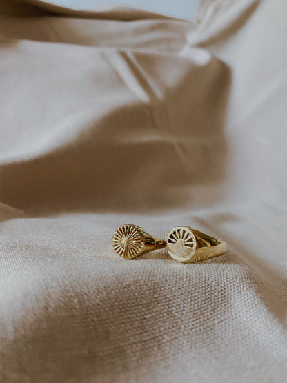 NINGRUM Ring Gold