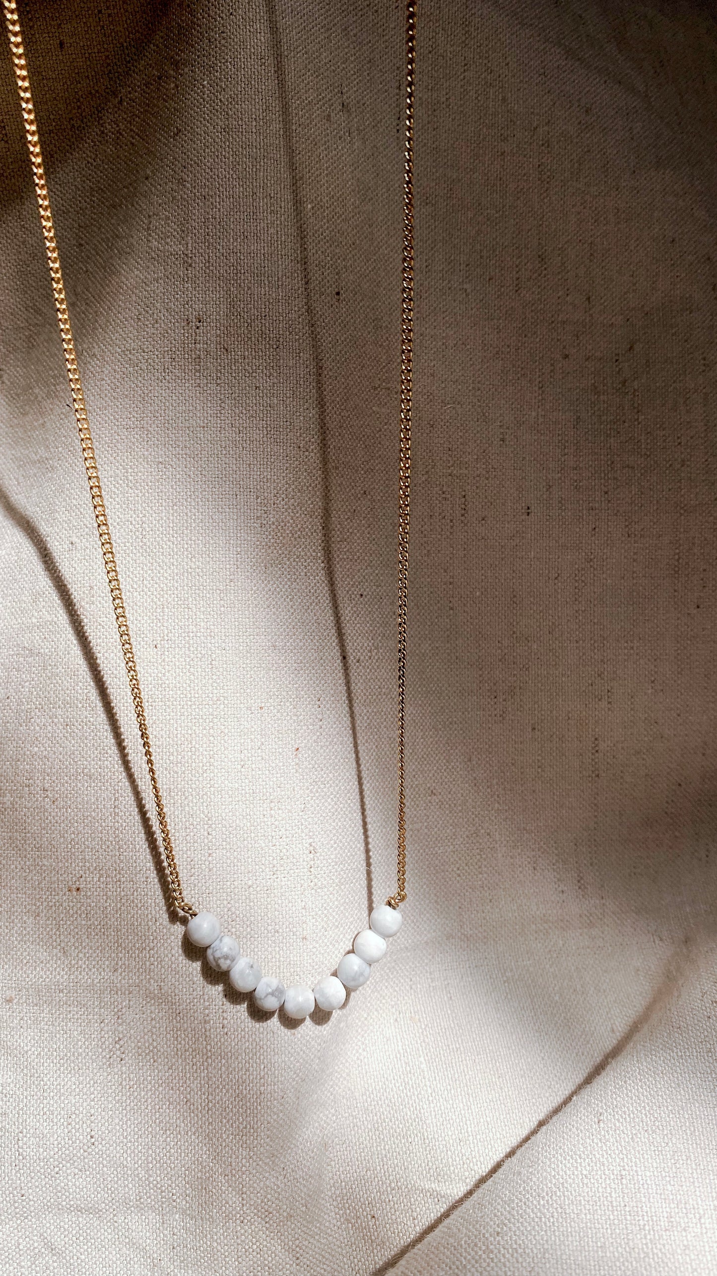MARWATI MAGNESIT Halskette | Necklace Gold