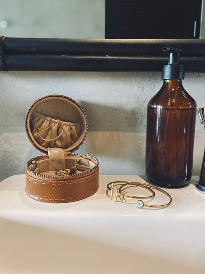 JEWELRY BOX | Lederimitat (veganes Leder) und Samt