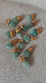MENTARI AMAZONIT Halskette | Necklace Gold