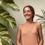 HANA ROSENQUARZ Halskette | Necklace Silver